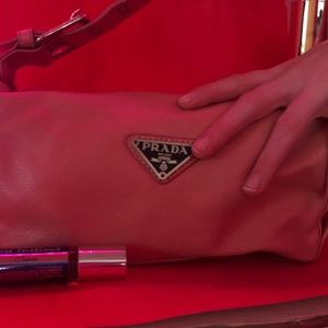 Pink Prada purse